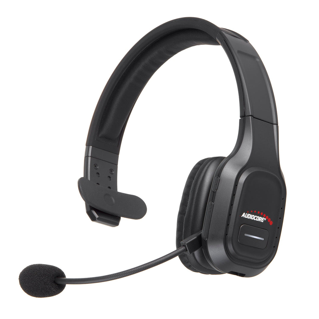 Bluetooth ANC слушалки за кол център с Audiocore микрофон, QCC3020, ANC, AVRCP, A2DP, HSP, HFP, SBC AAC кодек, AC864