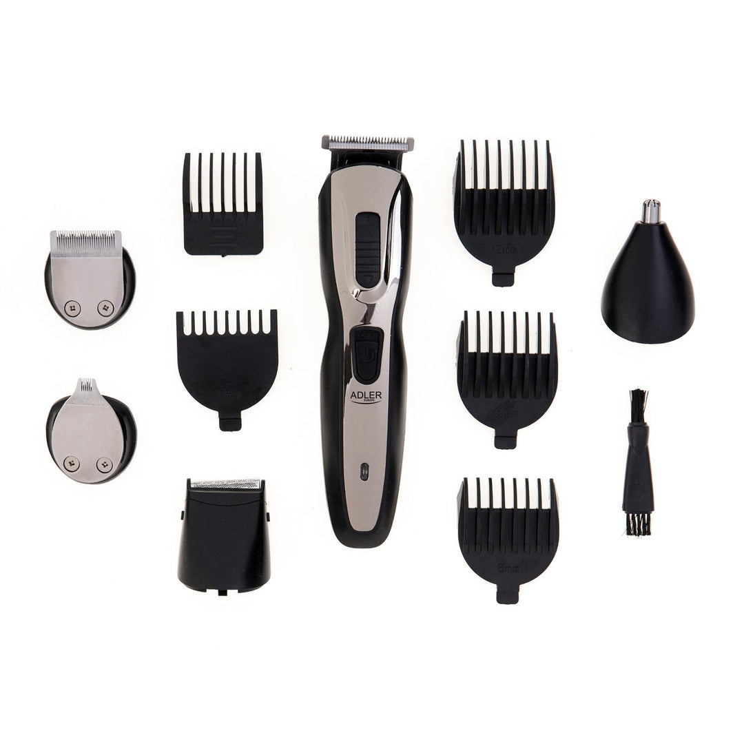 Aparat de tuns Adler AD 2924 5in1 cu un set de capete și accesorii interschimbabile