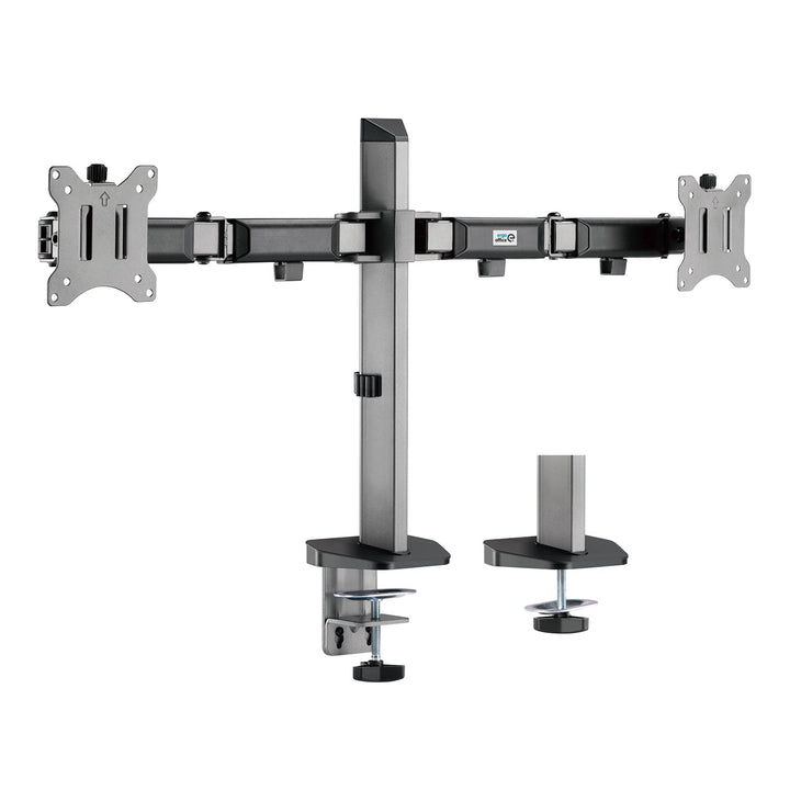 Делукс ергономична офис стойка за два монитора, 17"-32", макс. 9 кг, ER-449