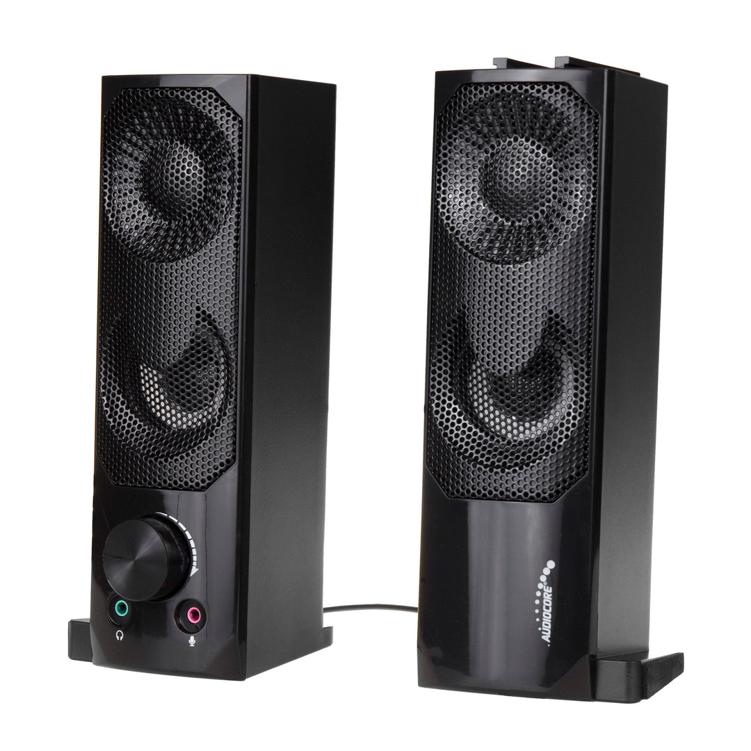Audiocore 3Wx2 компютърни тонколони, LED, USB 5v, линеен вход, AC955