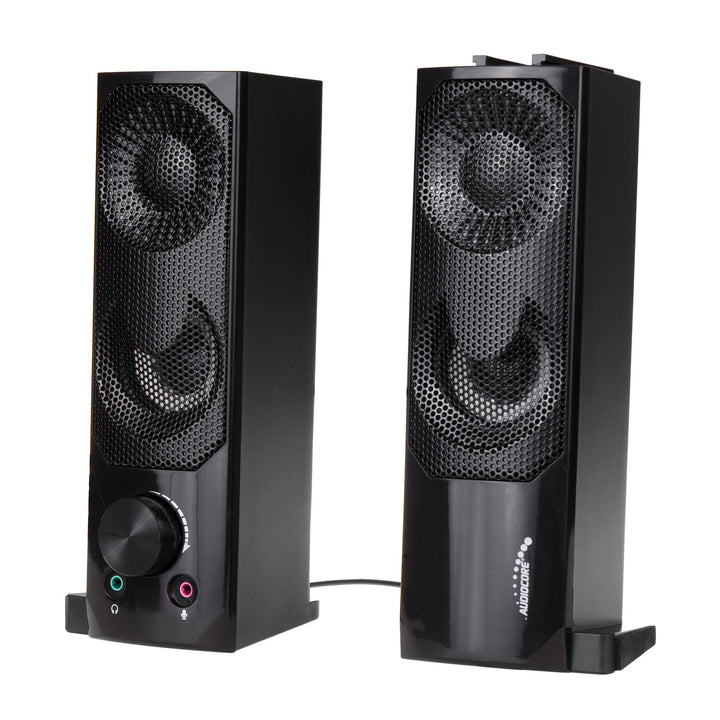 Audiocore 3Wx2 компютърни тонколони, LED, USB 5v, линеен вход, AC955