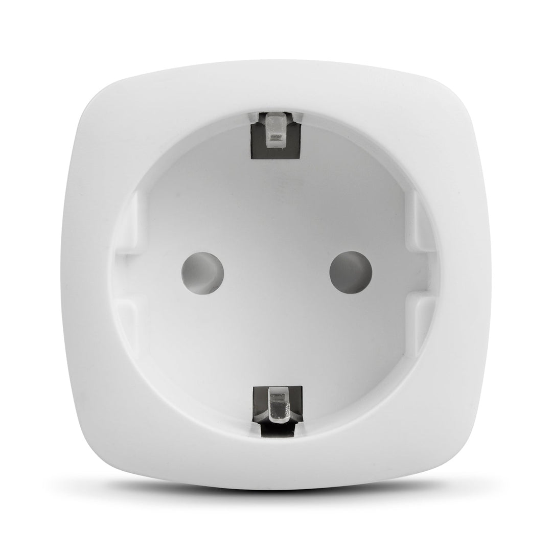 GreenBlue дистанционно управляема WiFi контактна кутия, Android/iOS/Alexa/Google Home, енергийна консумация, таймер, макс. 3680 W, тип F, GB720 F
