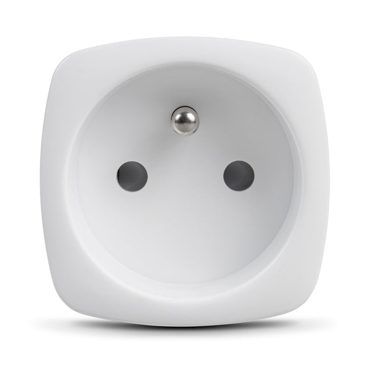 GreenBlue дистанционно управляема WiFi контактна кутия, Android/iOS/Alexa/Google Home, енергийна консумация, таймер, макс. 3680 W, тип E, GB720 E