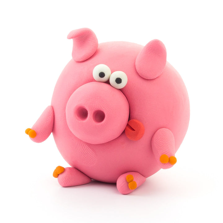 Hey Clay DIY Piggy Animals kreatives Bastelset HCLMN001PCS