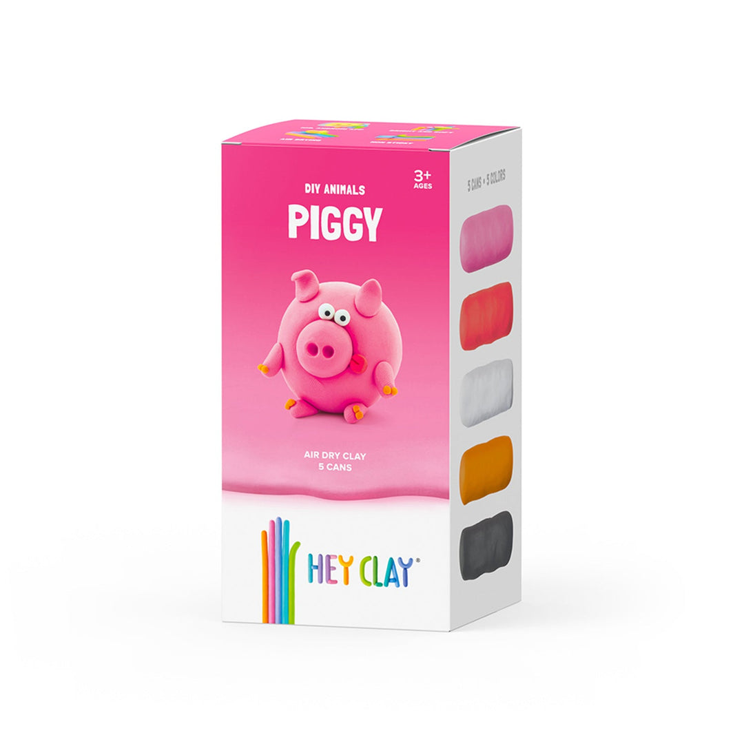 Hey Clay DIY Piggy Animals kreatives Bastelset HCLMN001PCS
