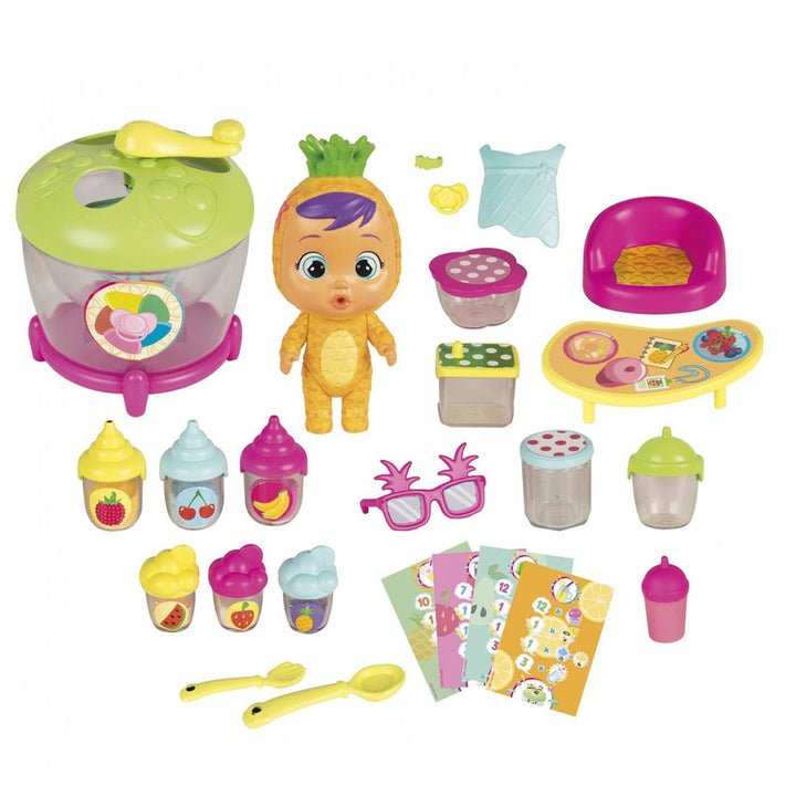 TM TOYS IMC08010171 Cry Babies Magic Tears Tutti Frutti Pia's Factory Playset Accesorii pentru păpuși