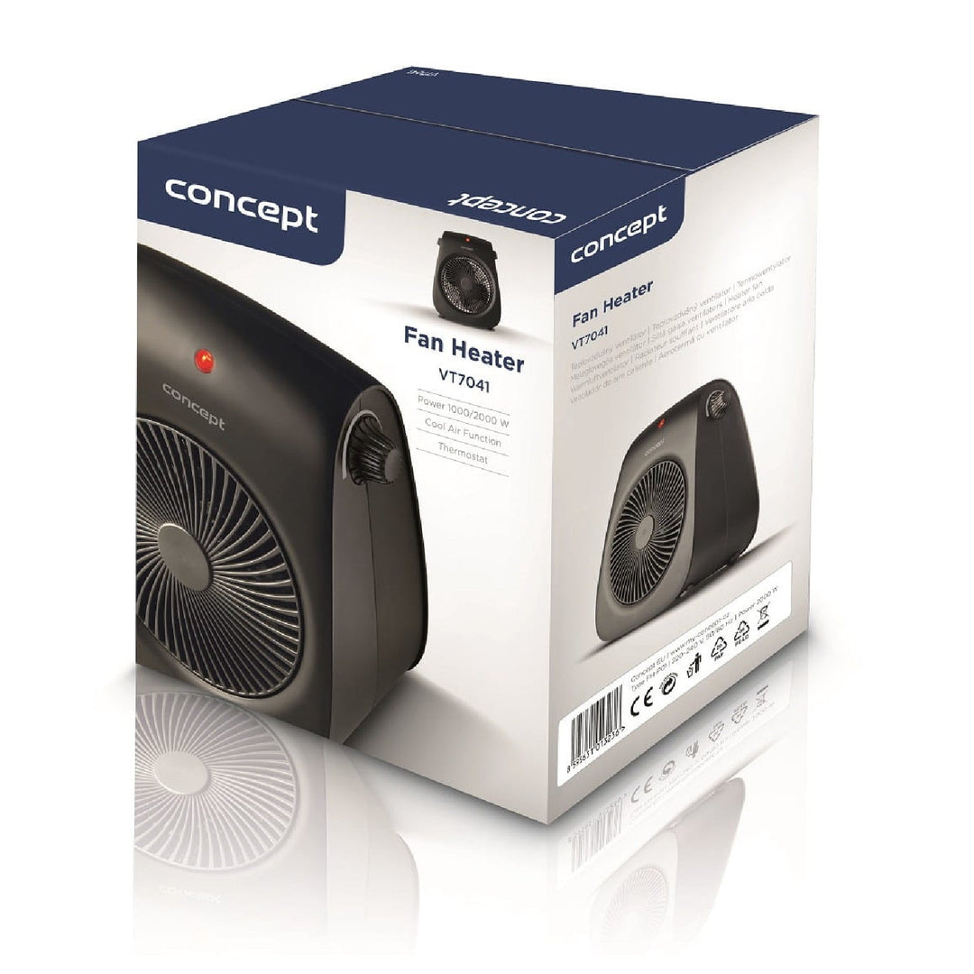 Incalzitor cu ventilator 2in1 Concept VT7041 2 nivele de lucru 1000 / 2000W