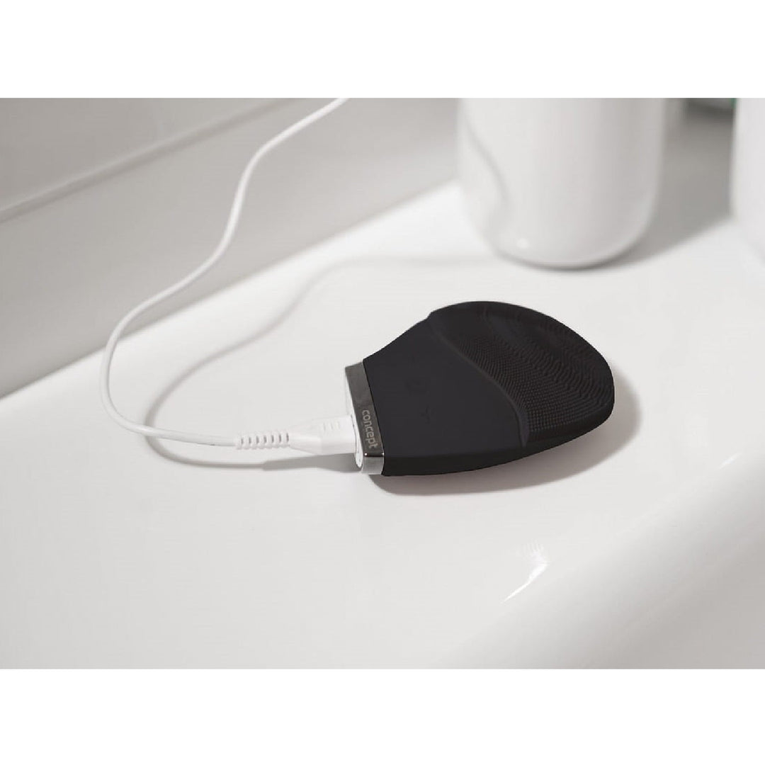 Концепция SK9005 SONIVIBE звукова четка за почистване на кожата – черна