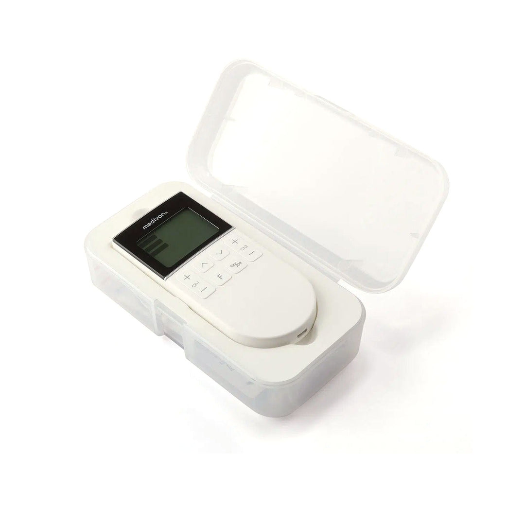 Medivon Professional Muscle Electrostimulator de stimulare a mușchilor de stimulare a abdomenului de formare LCD Display LCD de ameliorare a durerii