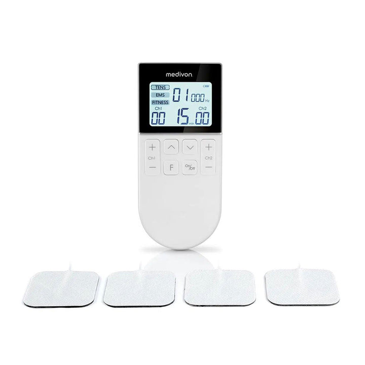 Medivon Professional Muscle Electrostimulator de stimulare a mușchilor de stimulare a abdomenului de formare LCD Display LCD de ameliorare a durerii