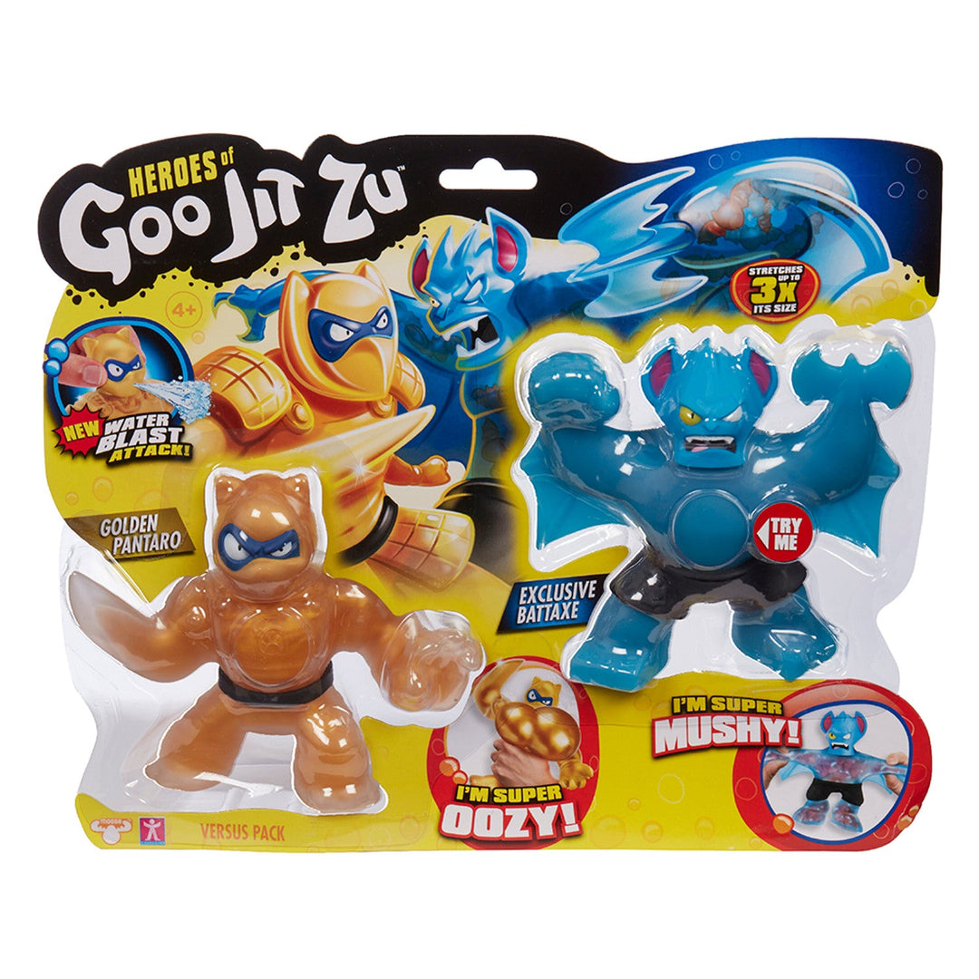 Heroes of Goo Jit Zu GOJ41052 Heroes of Goo Jit Zu Jit Zu Water Blast 2 Pack Figurine