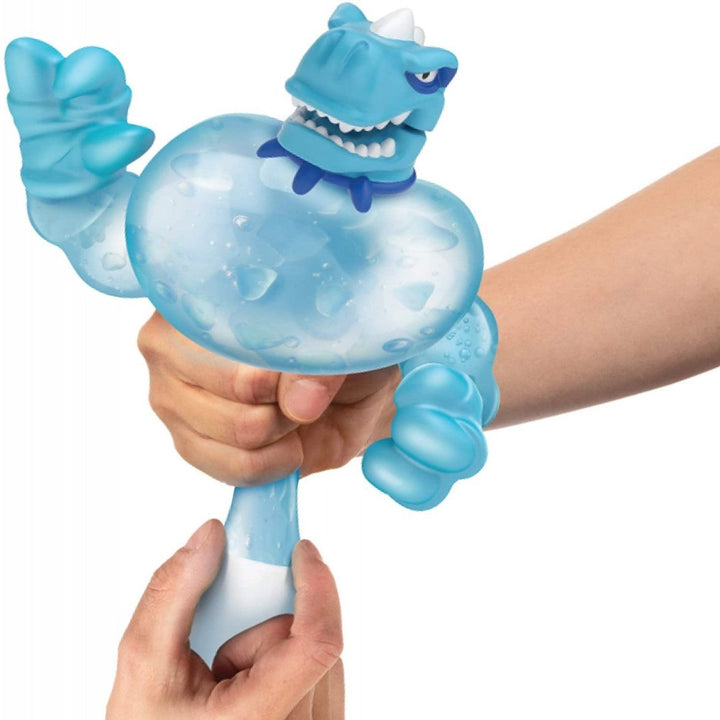 Heroes of Goo Jit Zu GOJ41110 Heroes of Goo Jit Zu Dino Power Action Figures Set Artic Showdown 2 Pack de colecție