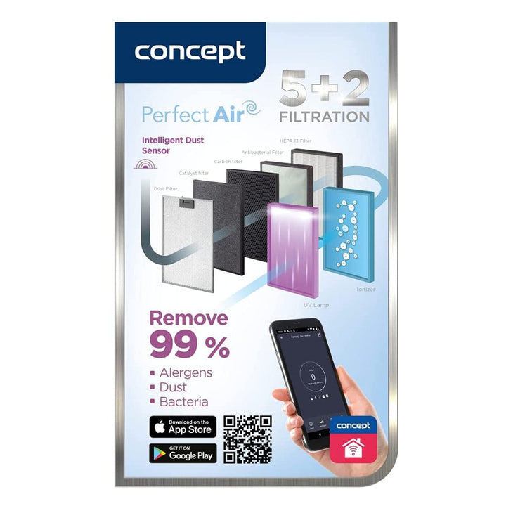 Концепция Smart Perfect Air CA2000 пречиствател на въздух