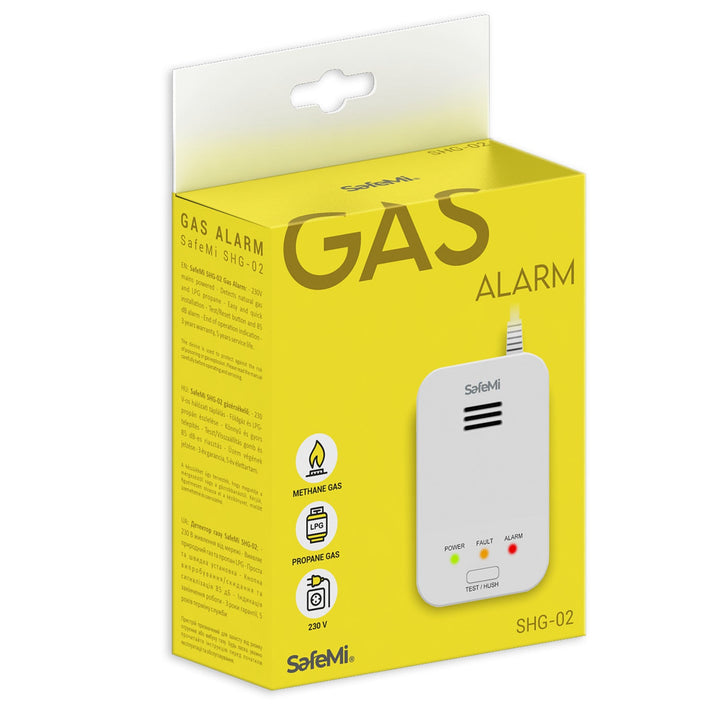Detector de gaz propan butan GPL metan SafeMi SHG-02