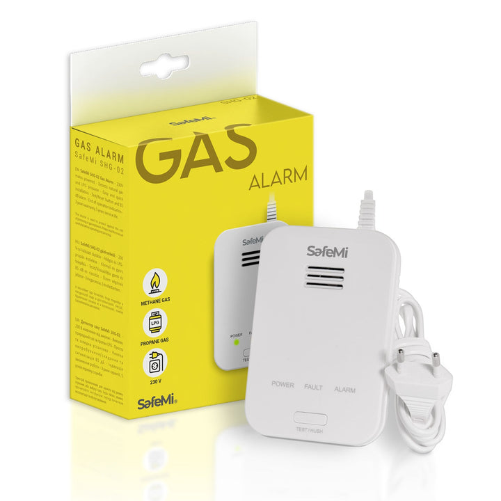 Detector de gaz propan butan GPL metan SafeMi SHG-02