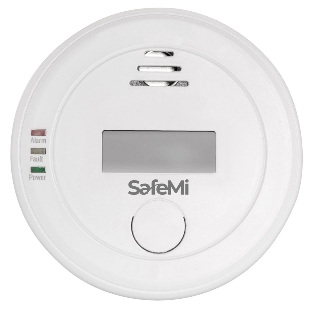 Detector de monoxid de carbon pe baterii cu LCD SafeMi SHC-07