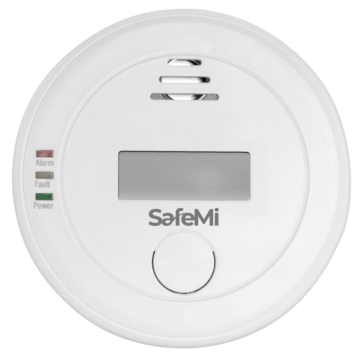 Detector de monoxid de carbon pe baterii cu LCD SafeMi SHC-07