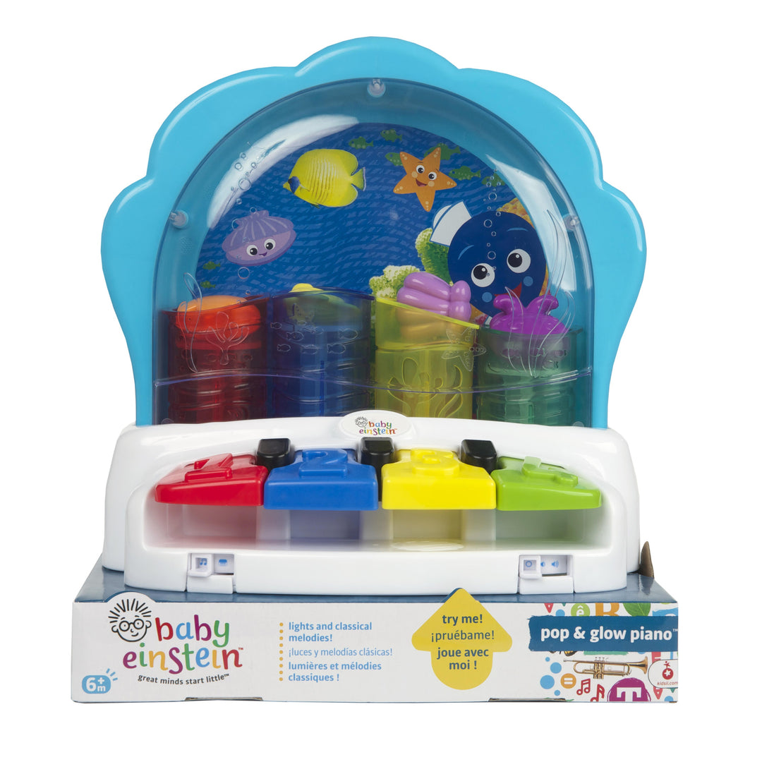 Интерактивно пиано Baby Einstein със светлини и скачащи морски същества