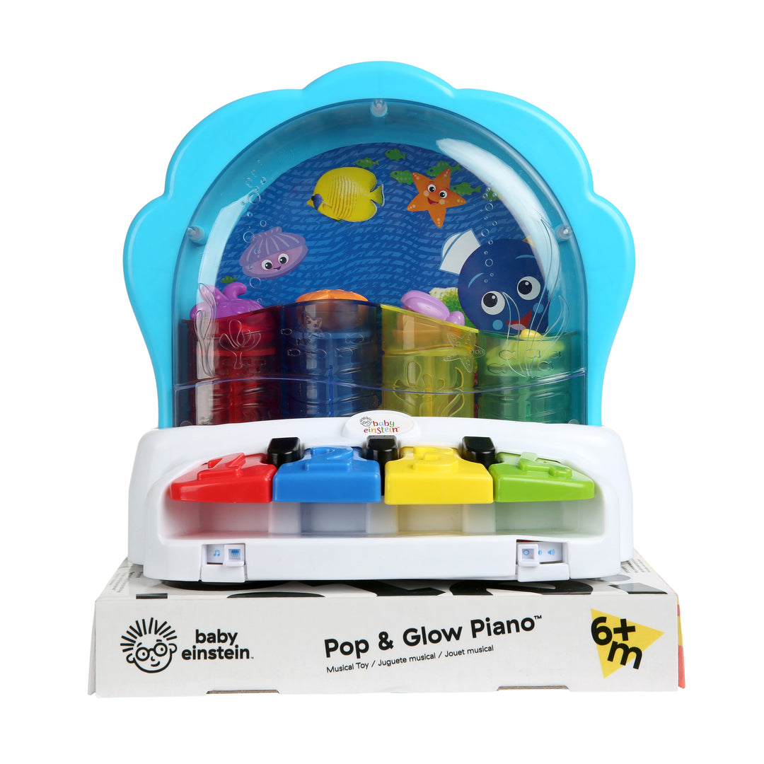 Интерактивно пиано Baby Einstein със светлини и скачащи морски същества