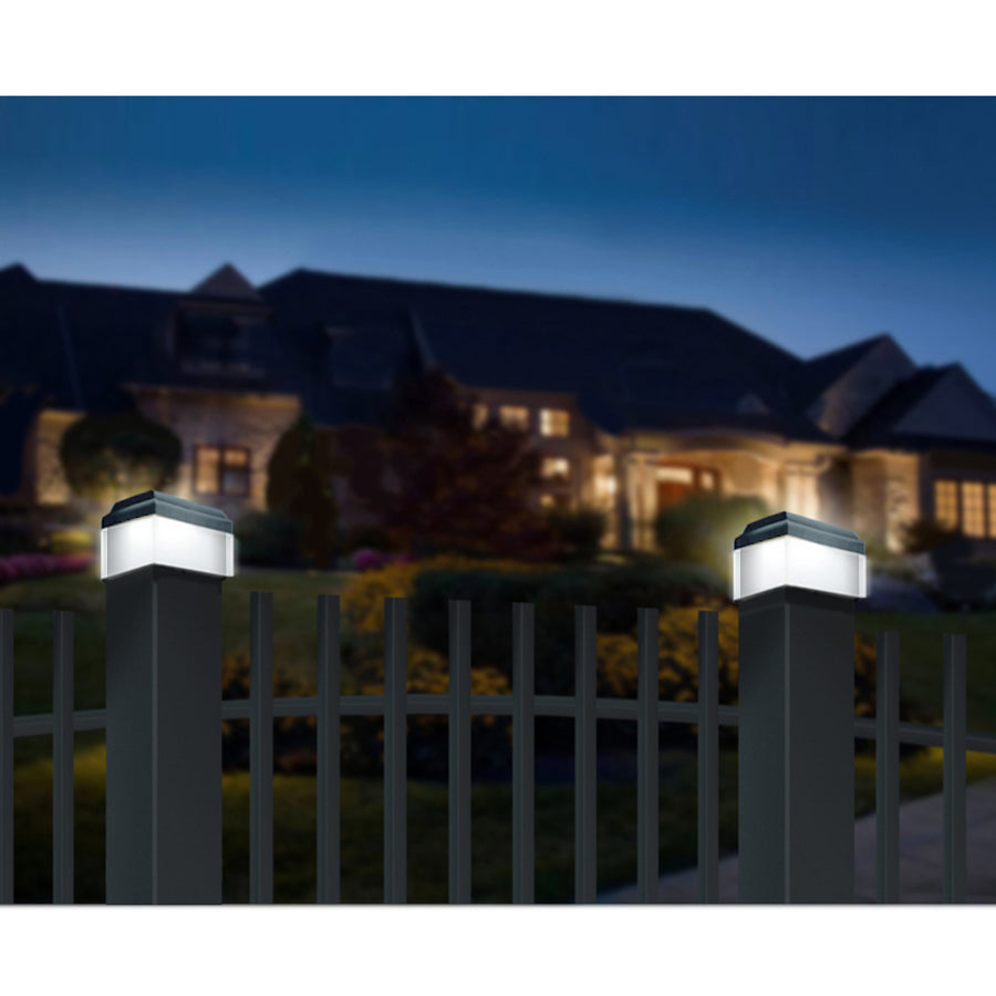 Слънчева лампа за LED стълб 100*100 Greenblue GB128 - покрив тип плик