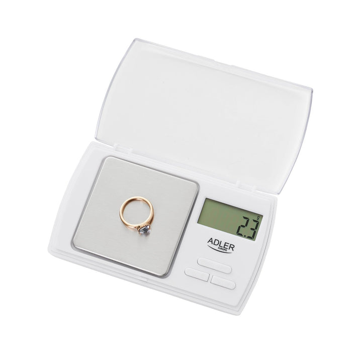 Прецизен кантар Adler AD 3161 с лесен за четене LCD дисплей
