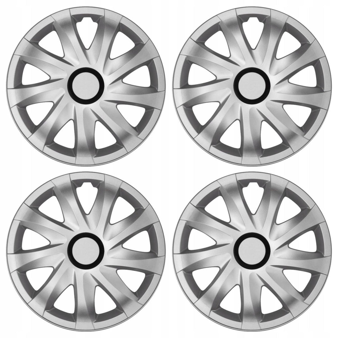 16" NRM KANDO SILVER капаци за джанти, 4 броя, сребрист цвят