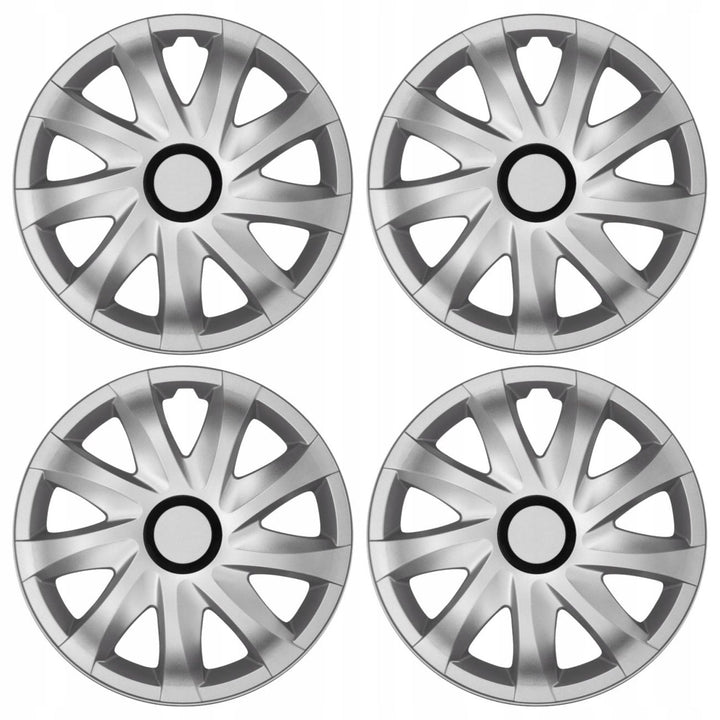 16" NRM KANDO SILVER капаци за джанти, 4 броя, сребрист цвят