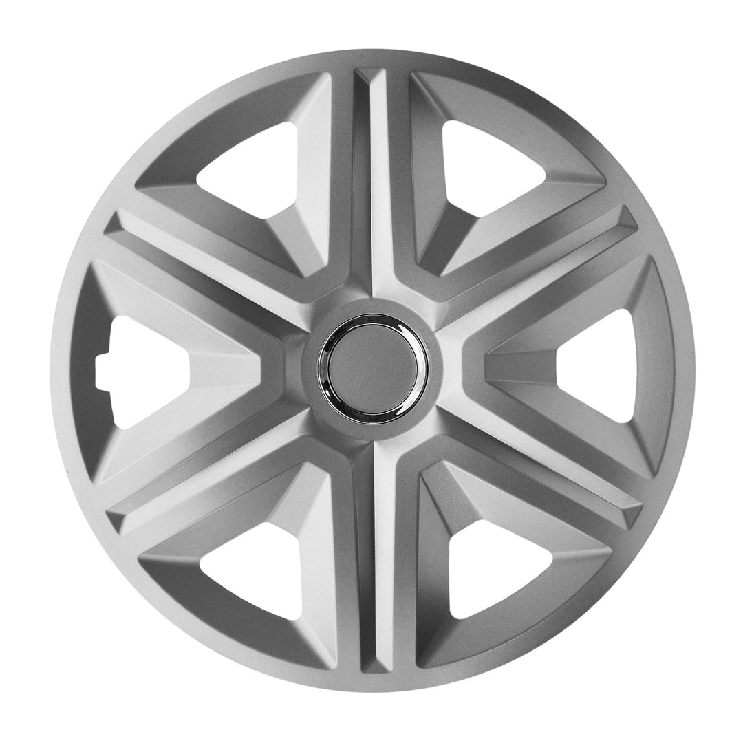16" NRM FAST SILVER PAINTED сребърни капаци за колела, 4 броя