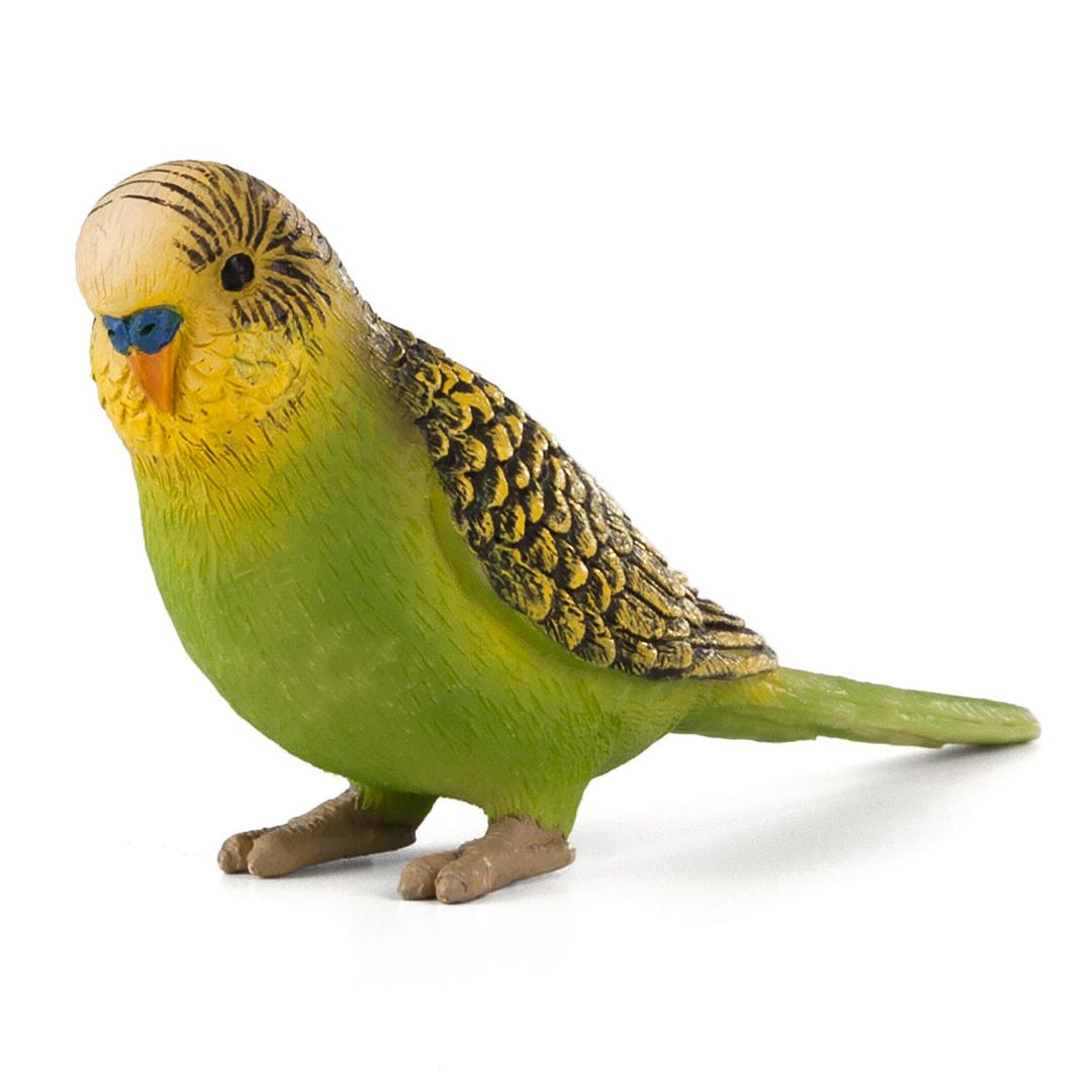 Figurina Papagal Verde, Animal Planet, 2 cm x 7,5 cm x 4 cm