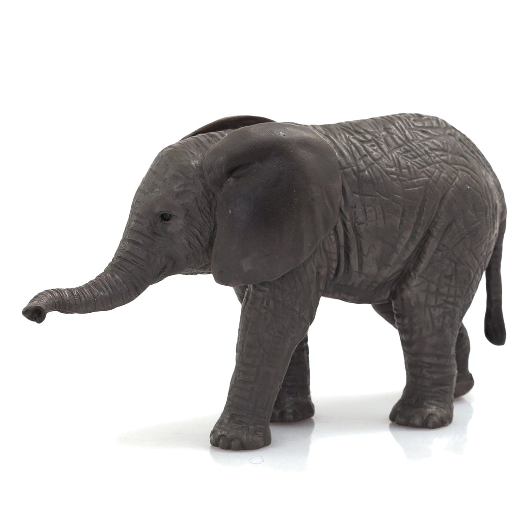 Figurina Pui de Elefant African, Animal Planet, 8,5 cm x 4,5 cm x 2,5 cm