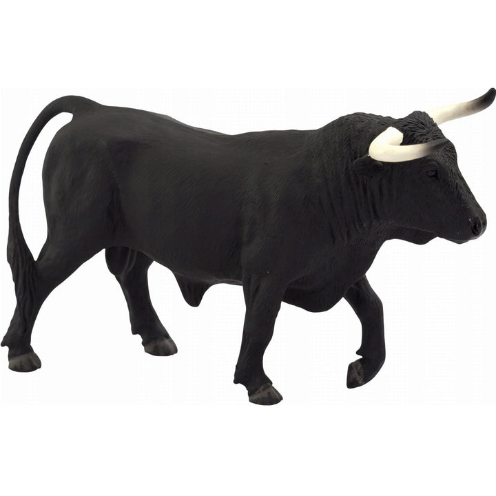 Figurina Taur Spaniol Bravo, Animal Planet, 13,5 cm x 5,5 cm x 8 cm