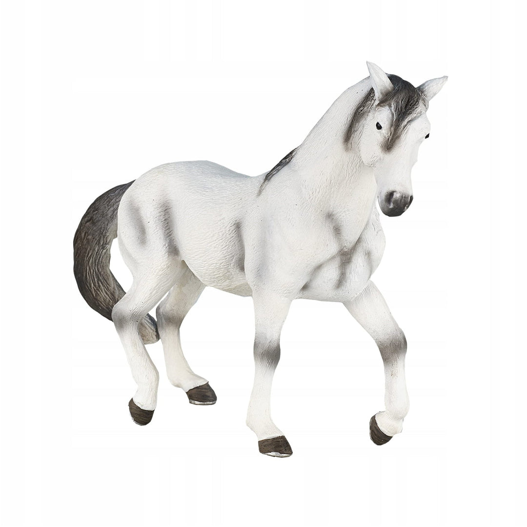 Figurina Armasar Andaluzian Gri, Animal Planet, 14 cm x 4,5 cm x 10,5 cm