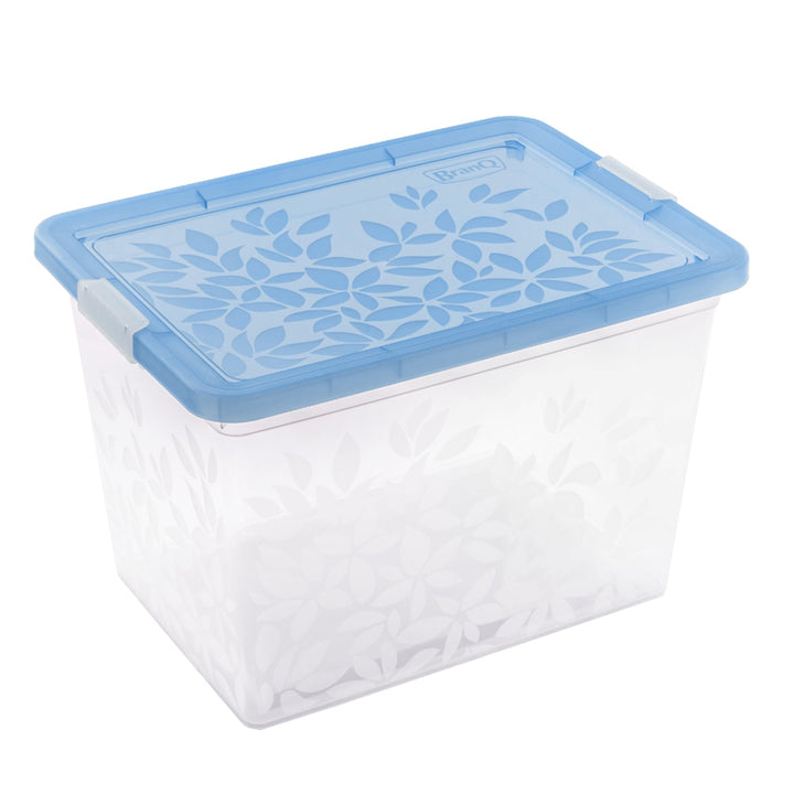 BranQ Jasmine Cutie de depozitare cu capac 22L Culoare aleatorie transparent