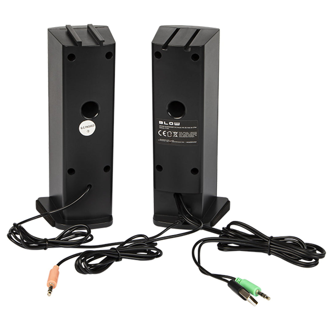 Blow MS-28 2.0 компютърни високоговорители със звукова лента и многоцветна RGB LED подсветка