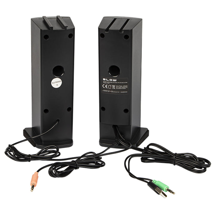 Blow MS-28 2.0 компютърни високоговорители със звукова лента и многоцветна RGB LED подсветка