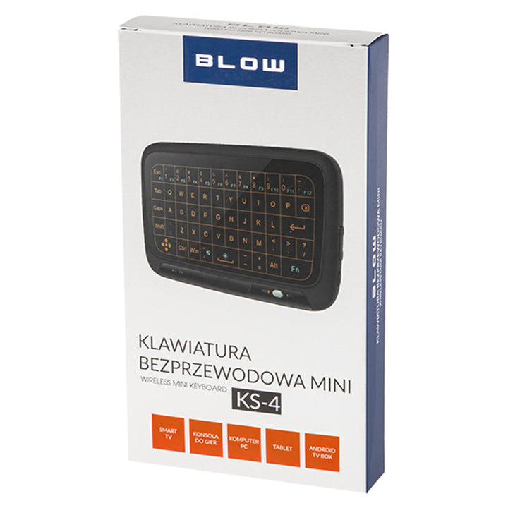 Tastatura tactilă fără fir de 2,4 GHz Blow miniKS-4