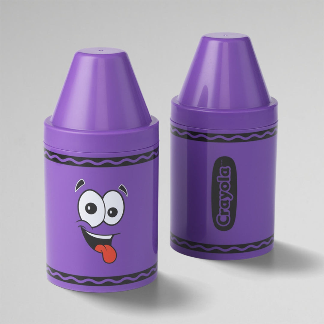 Suport mare de creioane colorate Crayola violet