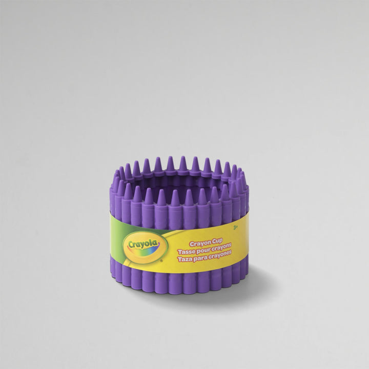 Suport de creion rotund Crayola violet