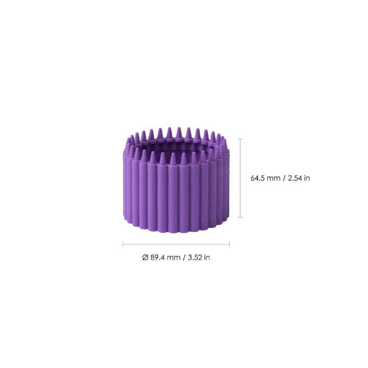 Suport de creion rotund Crayola violet