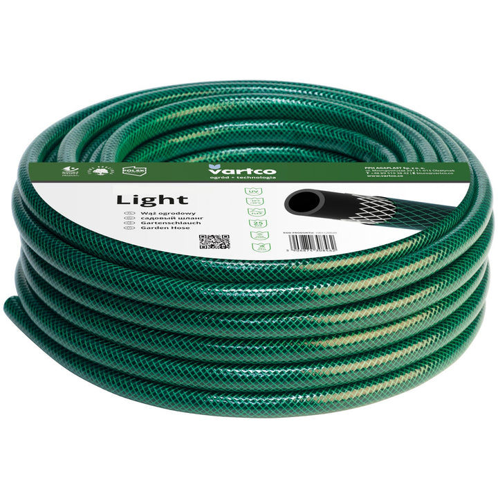 Vartco Light 3/4" 10 м 3-слоен гъвкав градински маркуч