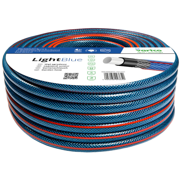 Vartco светлосин 3/4" 50 м 4-слоен градински маркуч