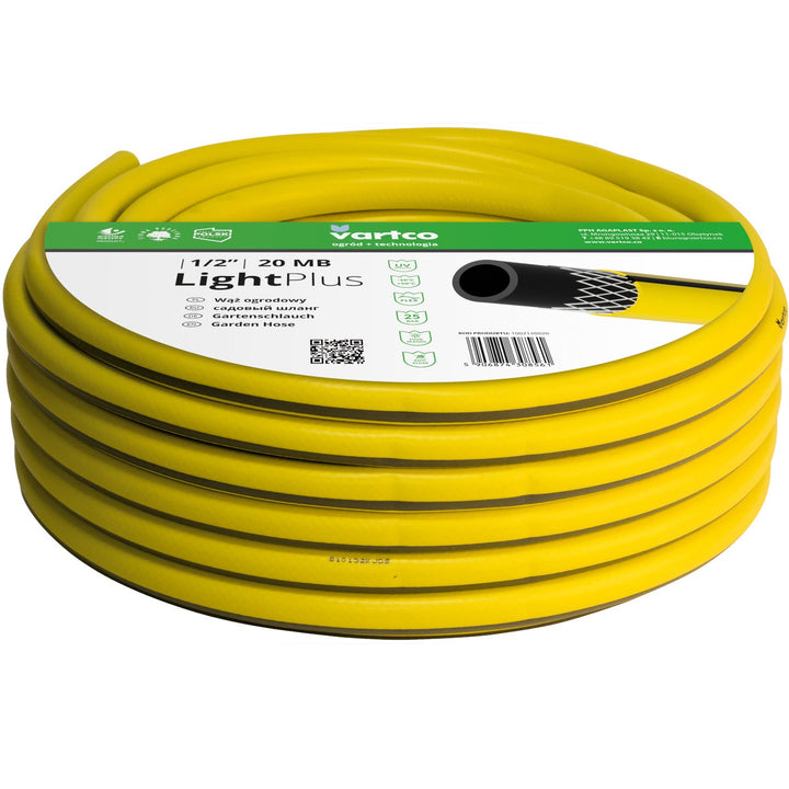 Vartco Light Plus 1/2" 20 м 3-слоен градински маркуч