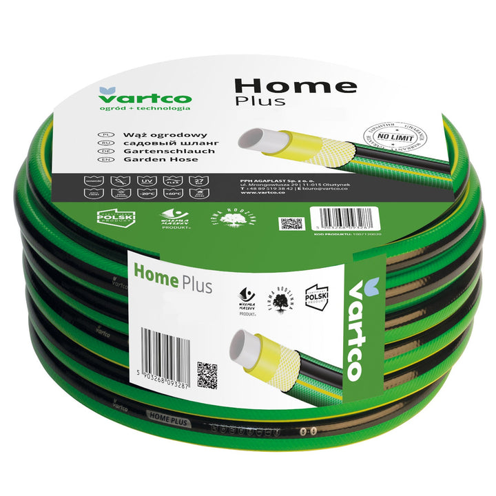 Vartco Home Plus 3/4" 30 м 4-слоен градински маркуч