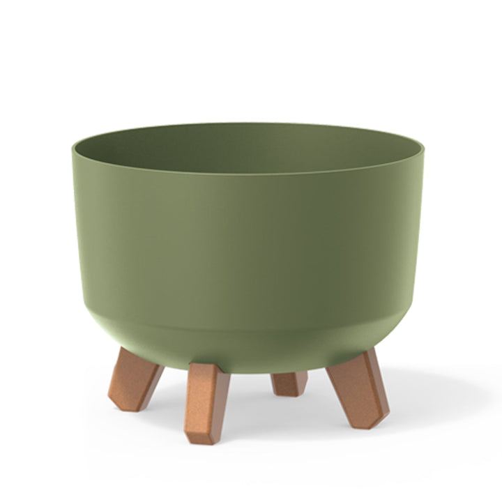 Саксия Prosperplast Gracia DGRL240-5615C, зелена