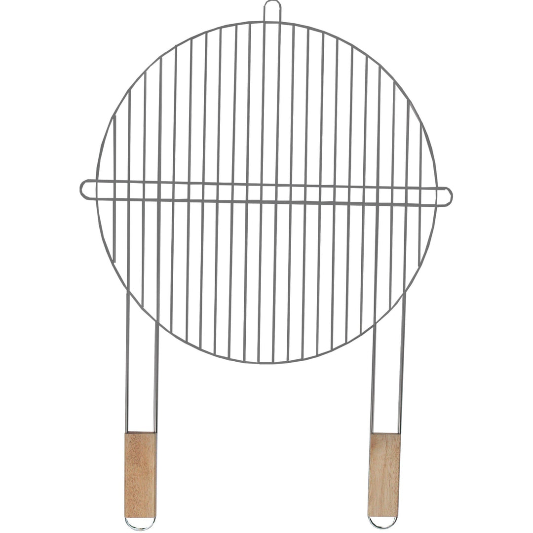 Кръгла хромирана стоманена решетка MG256, диаметър 46 cm