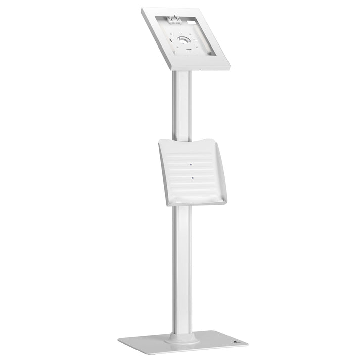 Stoajk рекламен щанд за таблет Maclean, стоящ на пода с ключалка, 9,7"-11", iPad/iPad Air/iPad Pro, Samsung Galaxy Tab A/Tab A7/Tab S6 Lite, MC-476W