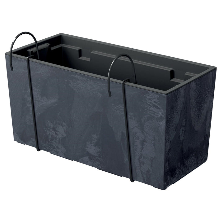 Кутия с куки и вложка Urbi Case Concrete Effect DUC400EW-S433 - антрацитен цвят