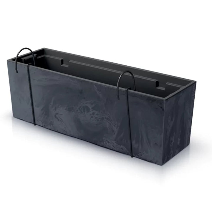 Кутия с куки и вложка Urbi Case Concrete Effect W DUC600EW-S433 - цвят антрацит