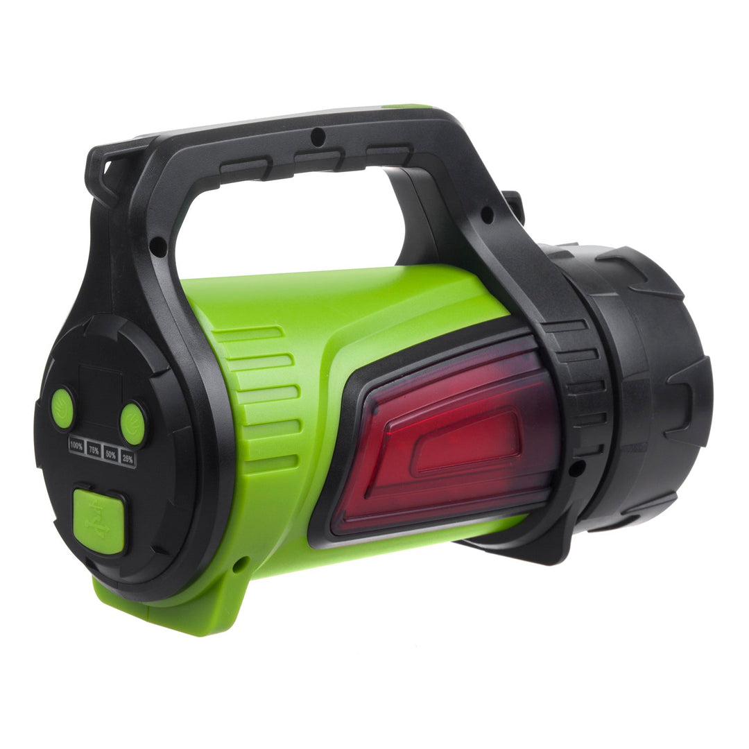 Maclean 3-в-1 LED фенер, функция за презареждане, 3 режима на осветление, 5W XM-L-T6, студено бяло 6500K, 3.7V 3x18650, 4500mAh, MCE345