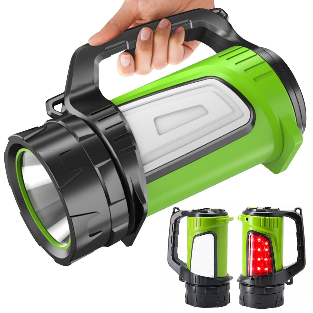 Maclean 3-в-1 LED фенер, функция за презареждане, 3 режима на осветление, 5W XM-L-T6, студено бяло 6500K, 3.7V 3x18650, 4500mAh, MCE345